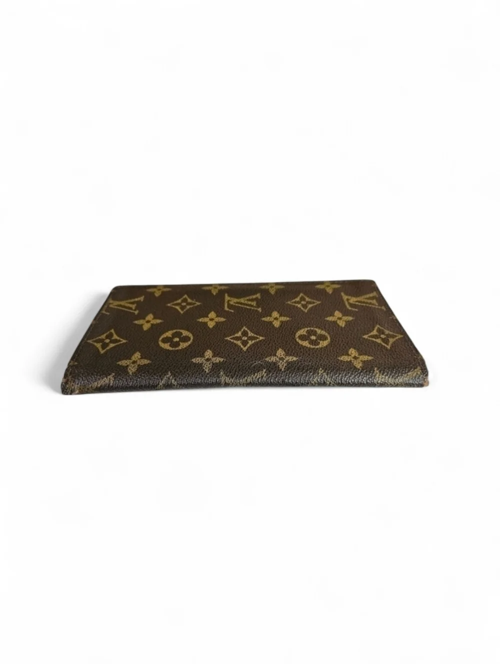 Louis Vuitton Vintage LV Monogram Bi Fold Wallet in Coated Canvas and Leather